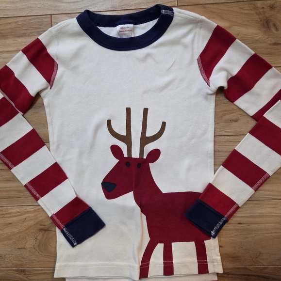 HANNA ANDERSSON ORGANIC COTTON PAJAMA SET SIZE 8 NWOT - Picture 2 of 7